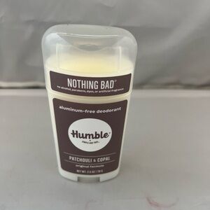 Humble Nothing Bad Patchouli & Copal Aluminum-Free Deodorant - Brown